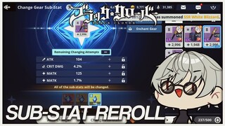 CHANGING GEAR SUB STATS IS... TRASH? | Black Clover Mobile