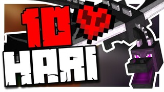 Aku Coba 10 HARI TAMATIN Minecraft HARDCORE INDONESIA