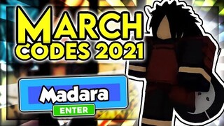 All "New [ Madara ] Update Working Codes 2021 in Roblox Anime Mania