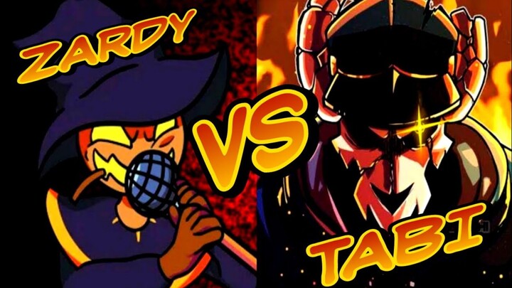 Friday Night Funkin TABI VS ZARDY -  Tabi and Zardy have a Rap Battle!