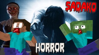 Monster School : SADAKO & EVIL NUN HORROR CHALLENGE - Minecraft Animation