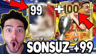 BİTMEYEN SONSUZ +100 Ve 99 GEN YAĞMURU FC Mobile DEHŞET PAKET AÇILIMI