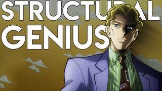 The Structural Beauty of Jojo's Bizarre Adventure: Diamond is Unbreakable