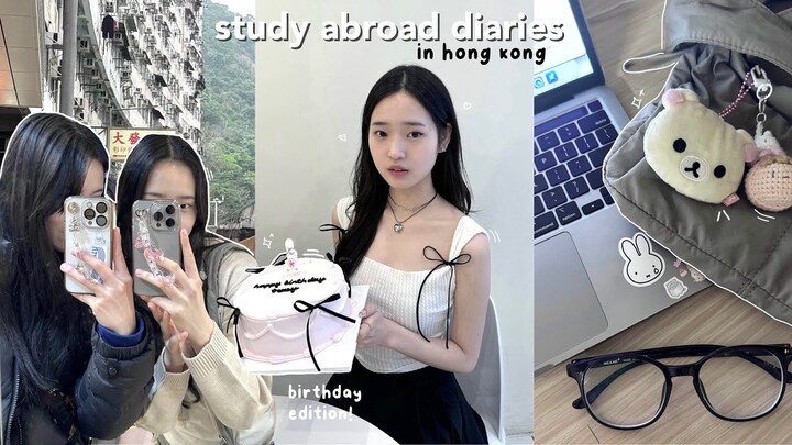 STUDYING ABROAD in hong kong: busy birthday, lunar new year fair, night outs, miu miu bag unboxing