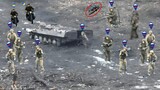 Backlash! How Ukrainian FPV racing drones destroy a convoy Russian armed vehicles in bloody battle
