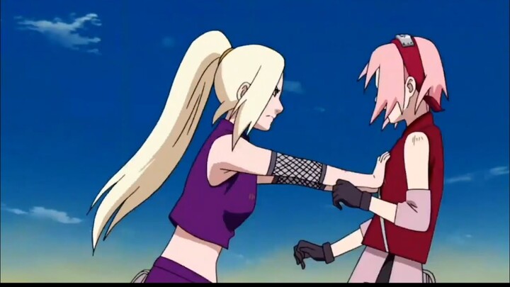 Ino Calls Sakura Mrs.FLAT AS A BOARD