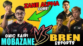 ONIC KAIRI with MOBAZANE CORE vs. BREN ESPORTS in RANK! ~ MOBILE LEGENDS