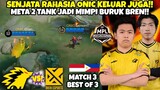 Senjata Rahasia Onic Berhasil Memulangkan Juara M2 CUY!! APA INI META 2 TANK AKAI MID! Match 3