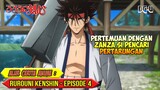 Pertarungan Kenshin Melawan Sanosuke Sagara - Alur Cerita Anime Rurouni Kenshin 2023 Episode 4