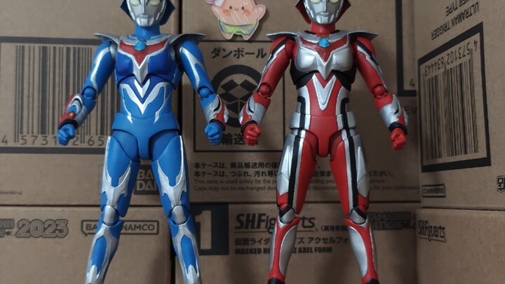 红奈，蓝奈shf改件制作展示，奈克瑟斯版森林冰火人