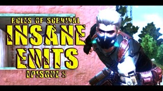 ROS INSANE EDITS #8 / Ft. Content Creators(Rules of Survival - Montage)