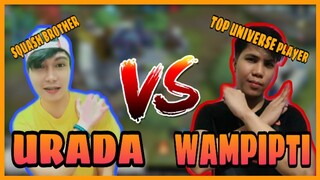 URADA VS WAMPIPTI (1V1) | THE SQUASH BROTHER | MLBB GAMEPLAY!