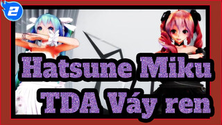 [Hatsune Miku MMD] TDA-Thay đổi váy ren [Miku&Teto]_2