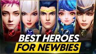 BEST HEROES FOR BEGINNERS FOR SOLO RANKING UP TO MYTHICAL GLORY!