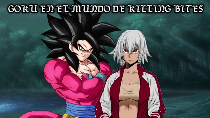 Goku en el mundo de Killing Bites capitulo 11