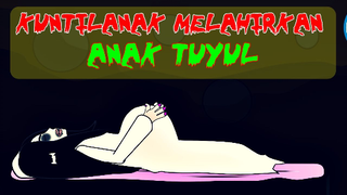 Kuntilanak Melahirkan Anak Tuyul - Kartun Hantu Lucu