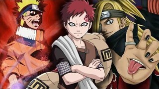 GAARA vs DEIDARA  Naruto o Filme #1.