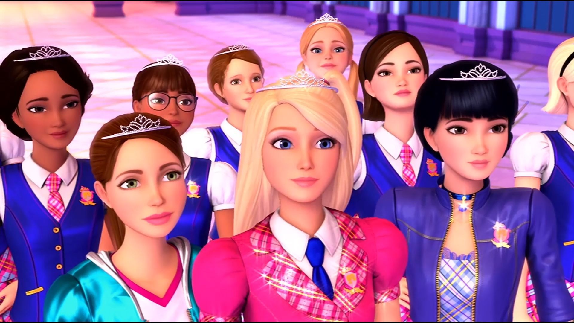 Barbie: Princess Charm School (2011) - 1080p - Bilibili