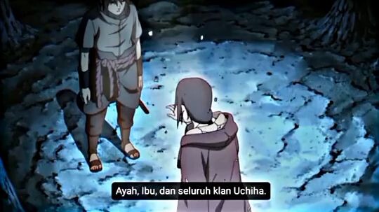 kasih sayang Itachi kepada sasuke