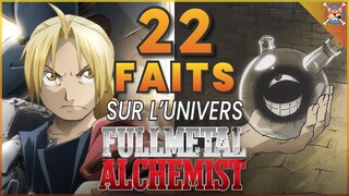 22 FAITS INCROYABLES SUR FMA ⚗️ ! ( Ce manga hors normes ! ) - fullmetal alchemist TOP