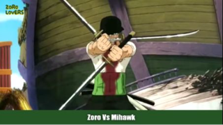 Keren!! Moment Dimana Zoro Menantang Mihawk Untuk Pertama Kalinya