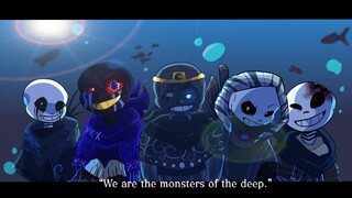Monsters of the Deep | Bad Sanses Speedpaint
