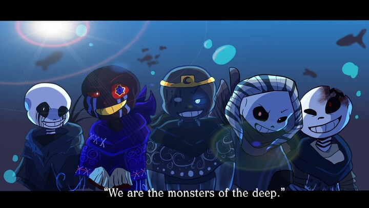 Monsters of the Deep | Bad Sanses Speedpaint