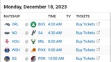 NBA Picks l December 18, 2023 l Philippine Time | Pinoy Silent Picks