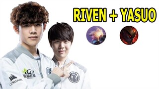 The Shy và Rookie đem Riven, Yasuo vào Rank Việt quá khủng khiếp