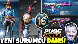 YENİ SÜRÜMCÜ DANSI !!! M16 ROYALE PASS ÖDÜLLERİ 1 50 BELLİ OLDU PUBG Mobile