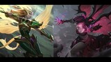 LOL Champion Update: Kayle Morgana - All Abilities, Gameplay, Skins