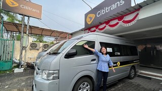 NAIK TRAVEL MEWAH CITITRANS JOGJA - SURABAYA! 5JAMAN 195RB! KURSI EMPUK HI ACE TERBARU!