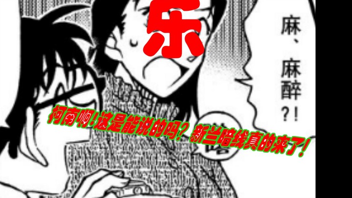 平平无奇的烂活竟暗藏新兰暗线【柯南1128】