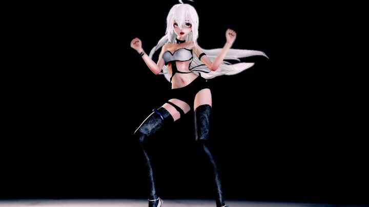 [MMD·3D]Yowane Haku in thigh-high boots - Attention