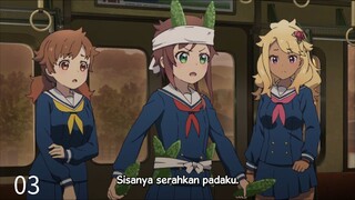 Shuumatsu Train Doko e Iku Sub Indo (ep3)