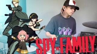 [Drum Kit] Hoshino Gen-Comedy SPY×FAMILY ED Drummer Haru cover!