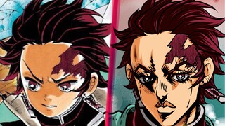 JoJo Style x Kamado Tanjirou From Demon Slayer