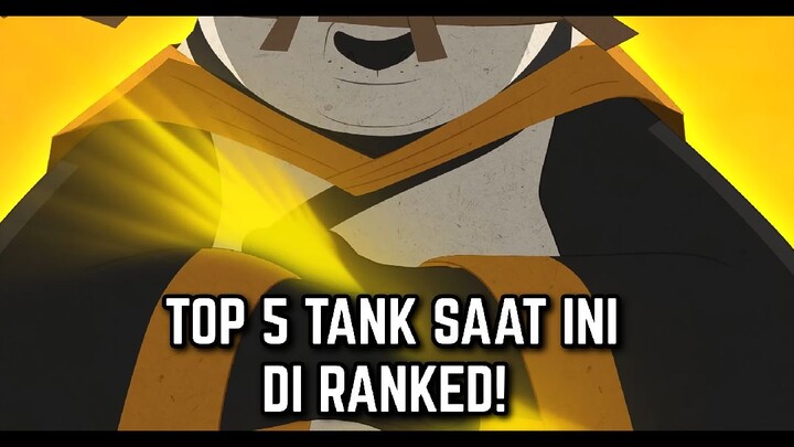 TOP 5 TANK DI RANKED! Siapa peringkat pertama?! | MLBB