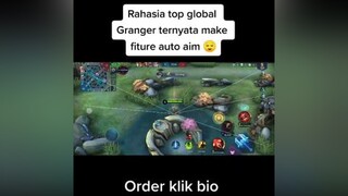 Pantesan top global Granger jago jago maphack cheatml