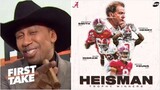 Back-To-Back!! - Stephen A. CONGRATS Bryce Young gives Alabama consecutive Heisman wins | FIRST TAKE