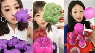 얼음ASMR 바질씨드 얼음먹방 리얼사운드 AMAZING CRUNCHY BASIL SEEDS ICE Eating MUKBANG SATİSFYİNG #73