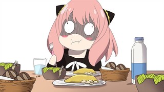 What If Anya eat 100 times more than Luffy / Spy x Family