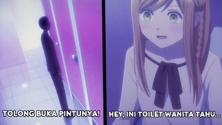 Ini Pria Seram Banget, Masa Toilet Wanita Dimasukin😱