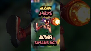 Alasan x-borg menjadi exp laner no.1 di meta sekarang #mlbb #mobilelegends #mlbbcreatorcamp