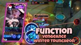 fungsi dari spell vengeance dan item build winter truncheon untuk alice mobile legends
