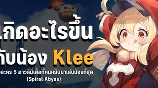 Klee ตัวละครที่น่าเป็นห่วงมากๆ Genshin Impact