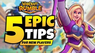 5 AMAZING TIPS FOR NEW PLAYERS IN WARCRAFT RUMBLE