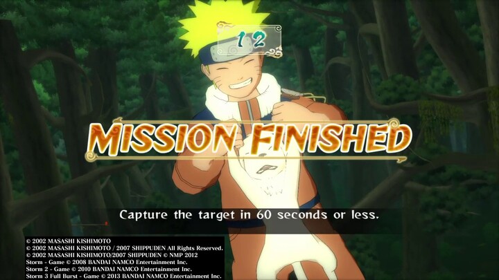 NARUTO SHIPPUDEN™: Ultimate Ninja® STORM catching Akamaru