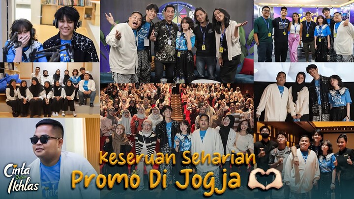 Promo CINTA DALAM IKHLAS Di Jogja Dari Salting Di Podcast Sampai Ramai di Bioskop 🫶