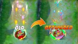 Chang'e Optimized Sanrio Moon Artist VS OLD Skill Effects